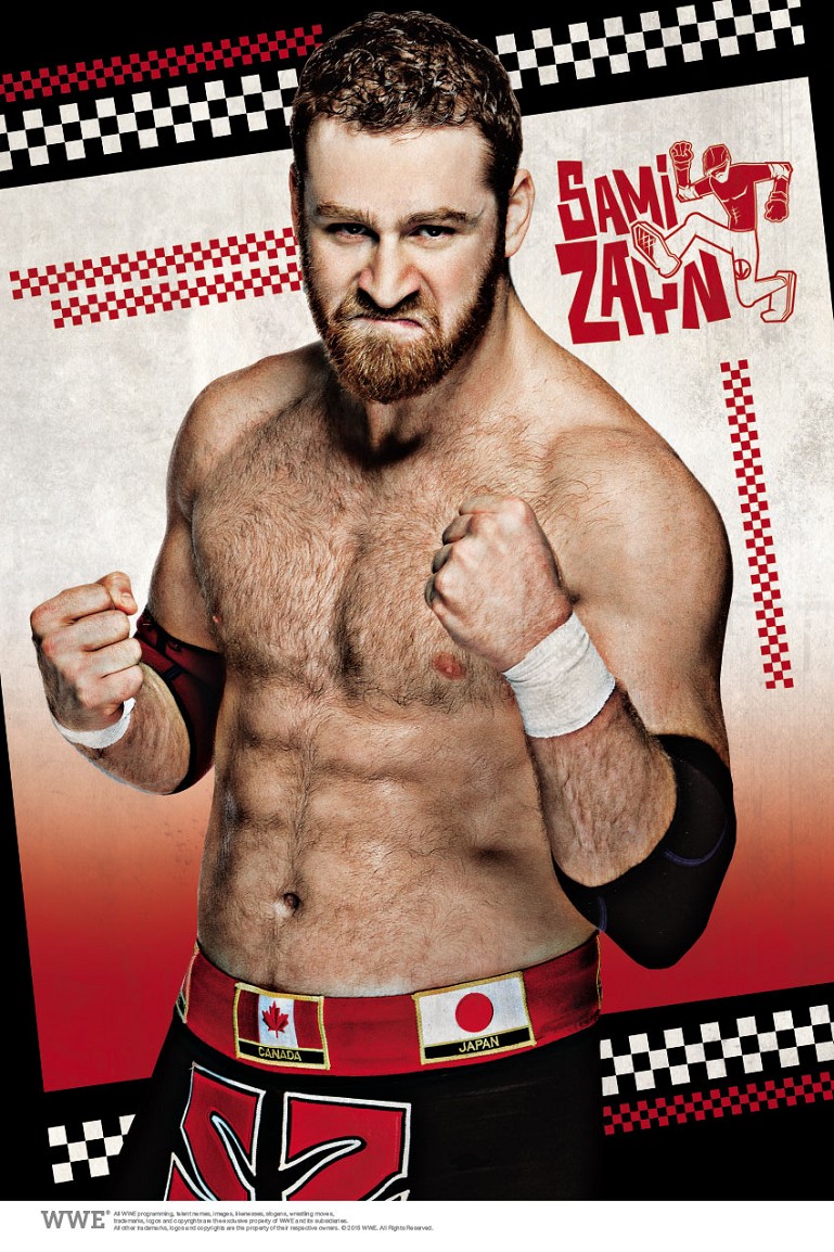 WWE En Acción 6 Sami Zayn