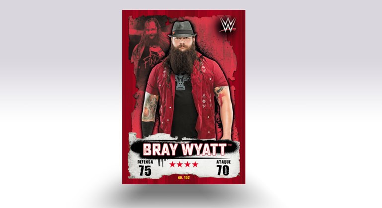 Slam Attax NXT Takeover Bray Wyatt: Carta WWE