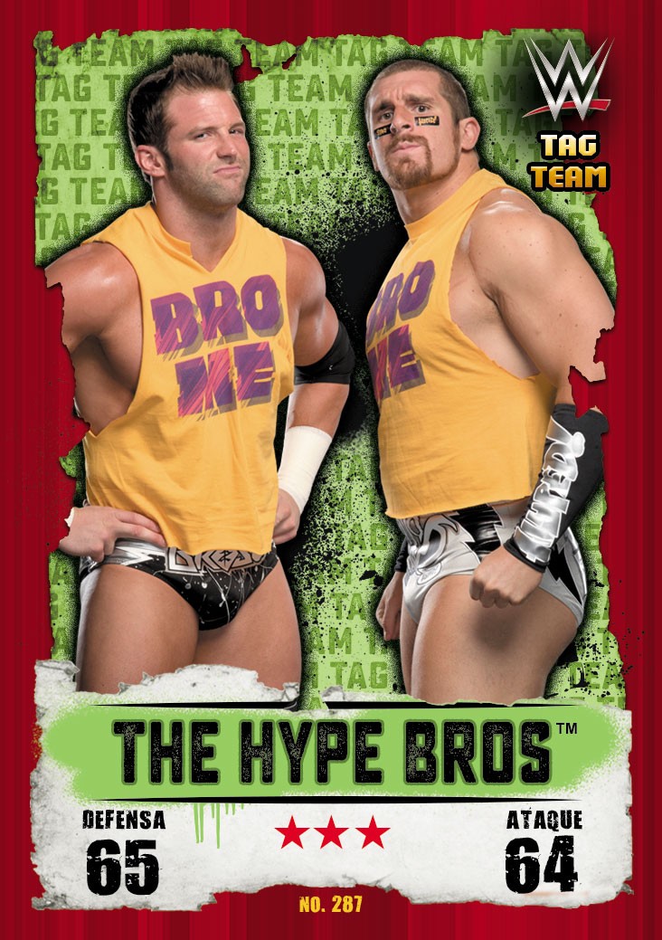 The Hype Bros Carta Tag Team Topps NXT Takeover