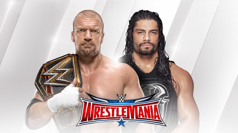 Wrestlemania 32: Triple H defenderá el campeonato mundial ante Roman Reigns