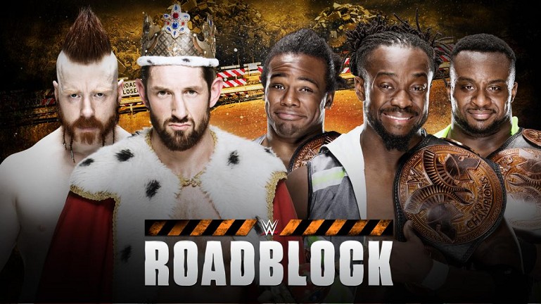 WWE Roadblock 2016: King Barrett y Sheamus vs. New Day