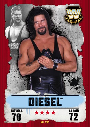 Diesel Carta leyenda Topps NXT Takeover