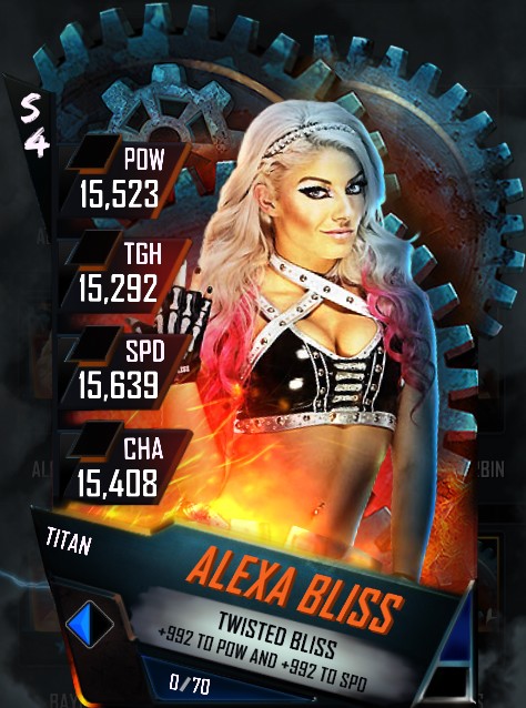WWE Supercard Alexa Bliss Titan