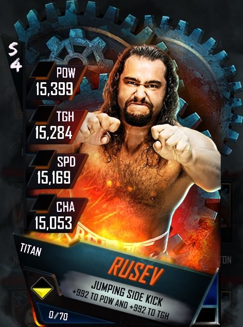 WWE Supercard Rusev Titan