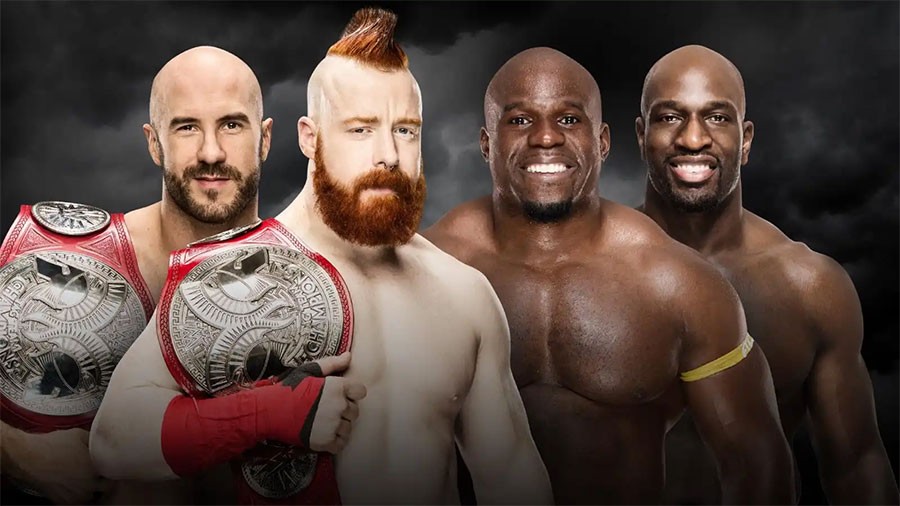 WWE Elimination Chamber 2018 Tag team