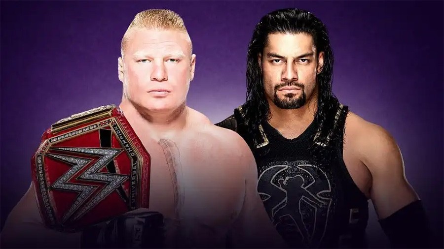 Wrestlemania 34 - Brock Lesnar vs Roman Reigns
