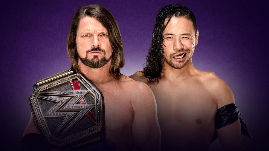 Wrestlemania 34 - AJ Styles vs. Shinsuke Nakamura