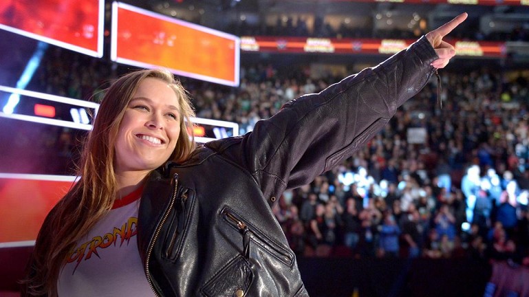 Ronda Rousey Pointing