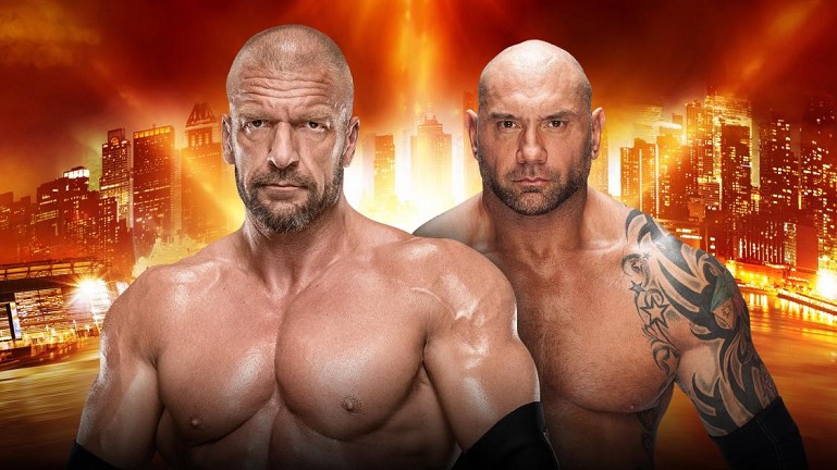 Triple H Batista WrestleMania