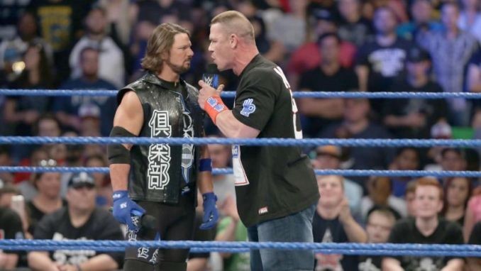 AJ Styles Enfrentarme a John Cena ha sido una bendicien