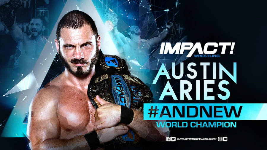 Austin Aries se corona como nuevo campeÃ³n de Impact durante el evento Under Pressure