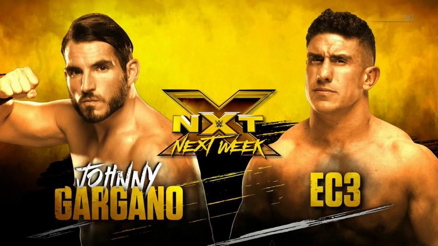 Se anuncia Johnny Gargano vs. EC3 para la prÃ³xima semana en NXT