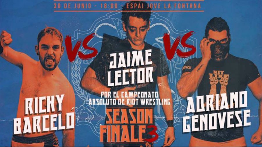 RIOT Wrestling presenta Season Finale 3 este sÃ¡bado en Barcelona