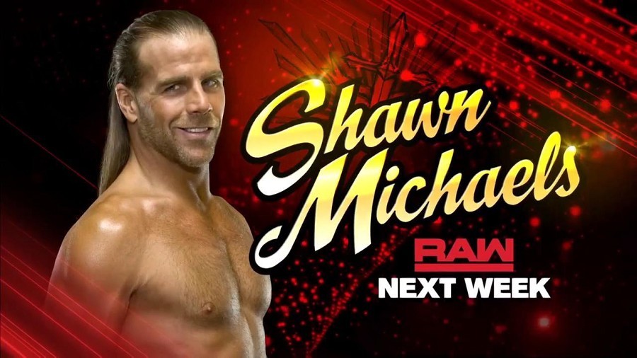 Planes para la prÃ³xima apariciÃ³n de Shawn Michaels en RAW
