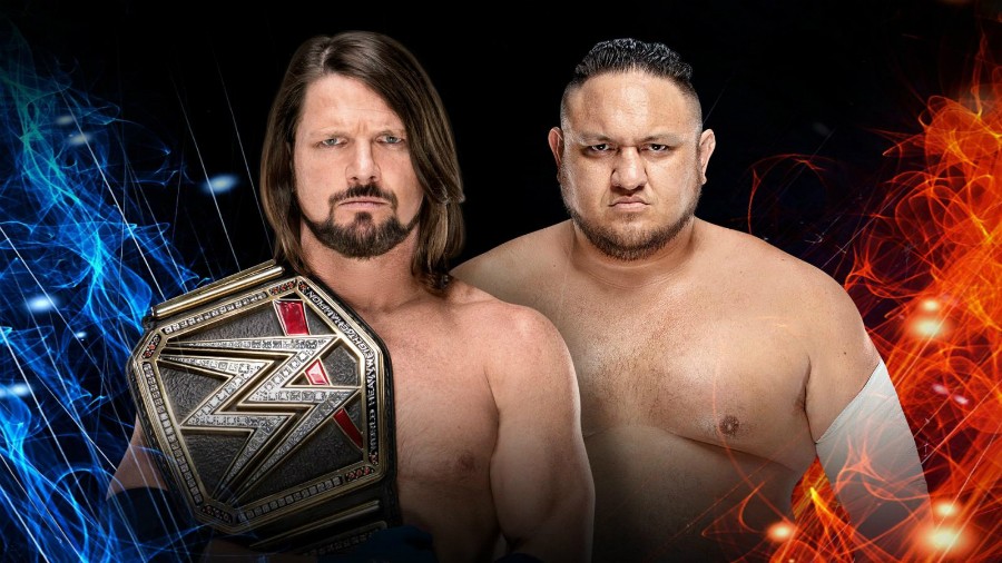Se anuncia AJ Styles vs. Samoa Joe para el evento WWE Super Show-Down