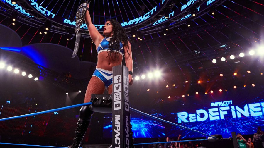 Tessa Blanchard se corona nueva campeona de Knockouts en Impact Wrestling