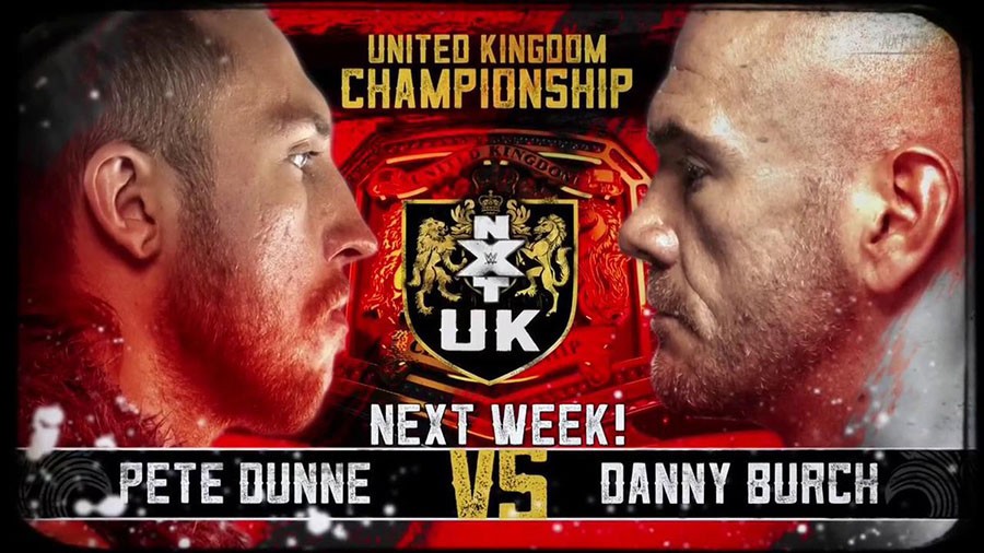 Pete Dunne pondrÃ¡ el Campeonato del Reino Unido de WWE en juego ante Danny Burch