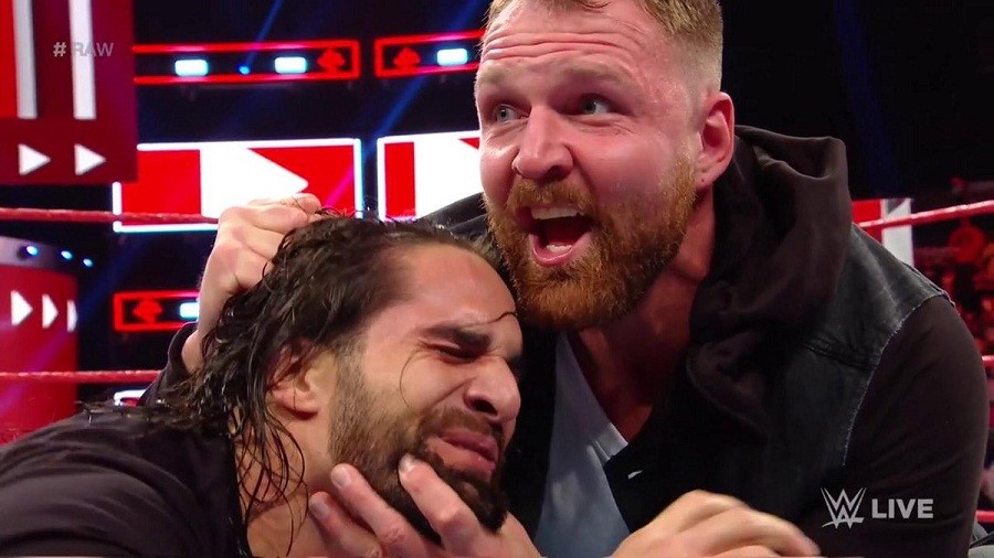 Dean Ambrose y Seth Rollins protagonizan enfrentamiento durante Monday Night RAW