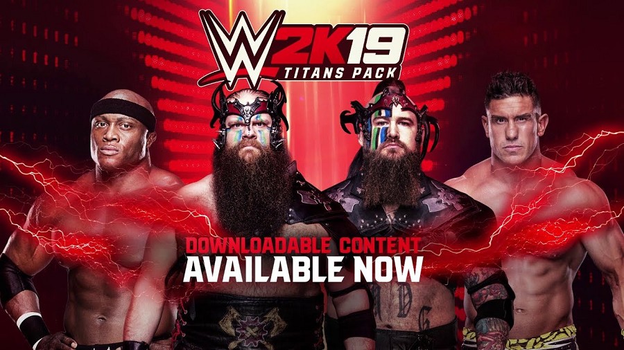 Ya disponible el pack Titanes de WWE 2K19