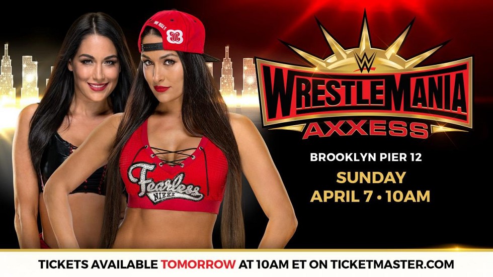 WWE noticias: Ausencias y apariciones previstas para Raw - The Bella Twins, incluidas en el Axxess de WrestleMania