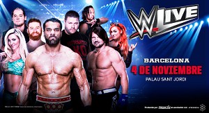 WWE pondrá a la venta entradas de ringside para Barcelona y Madrid a precios especiales
